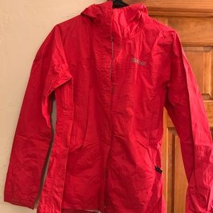 Pink Lightweight Waterproof Marmot Rain Jacket